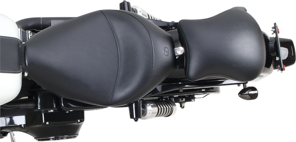 SADDLEMEN Detachable Pillion Pad - Saddlehyde S3 - Contoured - 9"