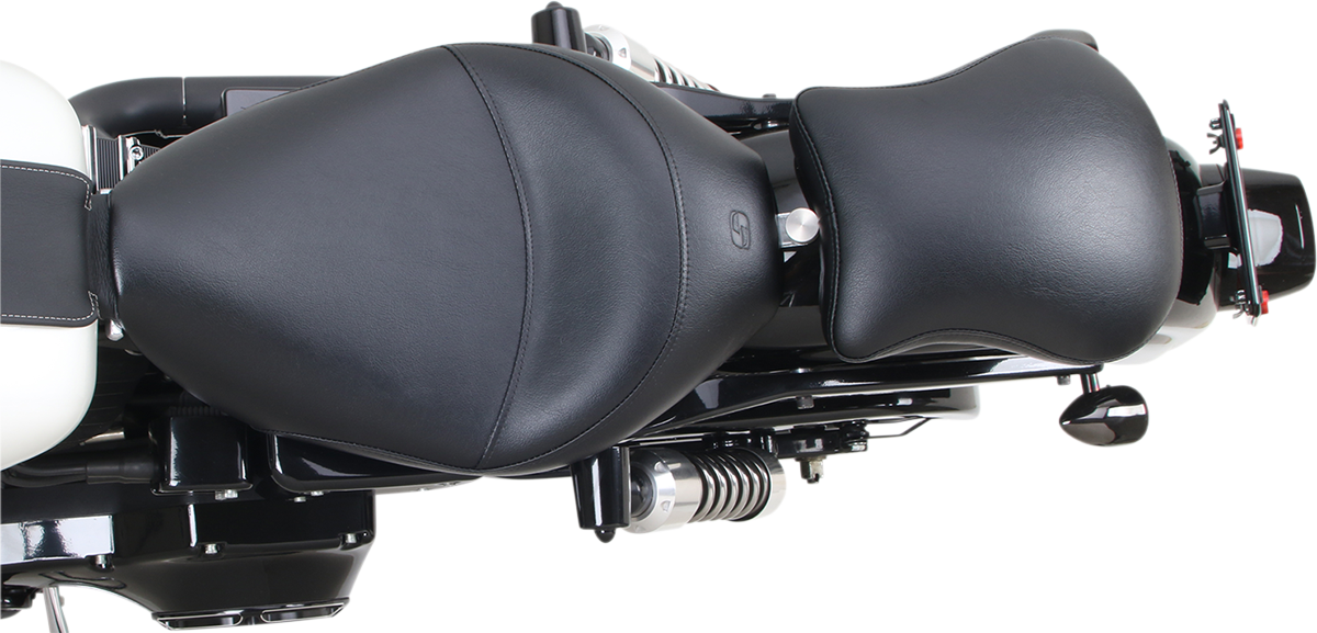 SADDLEMEN Detachable Pillion Pad - Saddlehyde S3 - Contoured - 9"