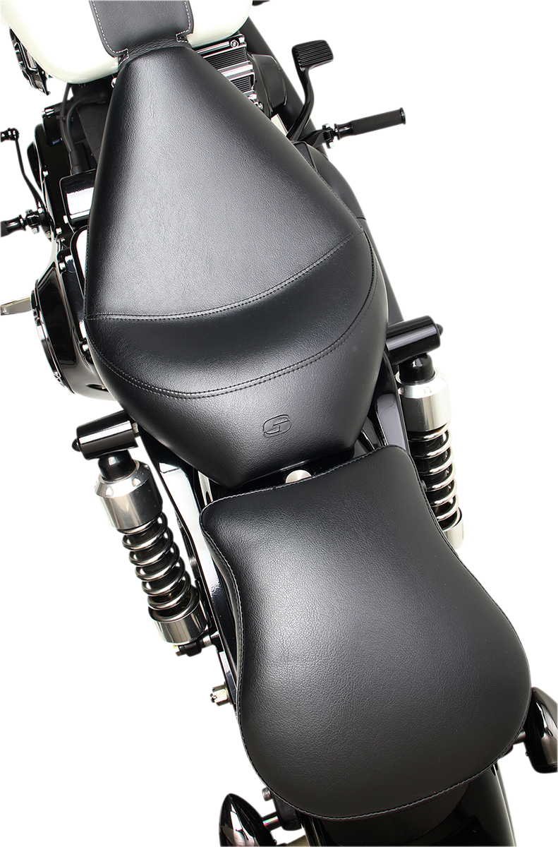 SADDLEMEN Detachable Pillion Pad - Saddlehyde S3 - Contoured - 9"