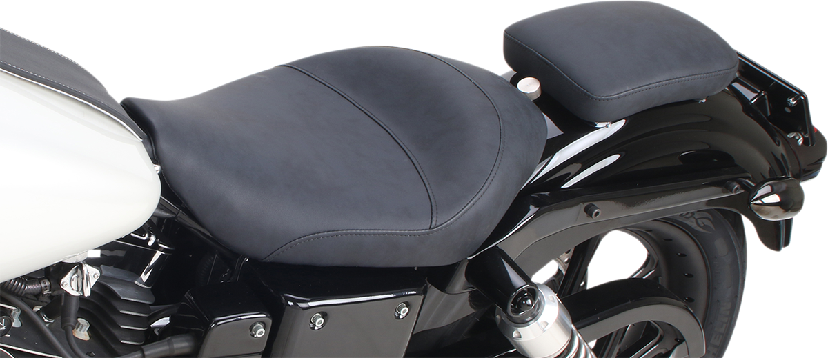 SADDLEMEN Detachable Pillion Pad - Saddlehyde S3 - Brushed - 7"