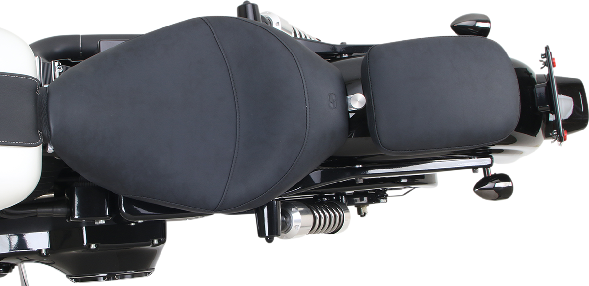 SADDLEMEN Detachable Pillion Pad - Saddlehyde S3 - Brushed - 7"