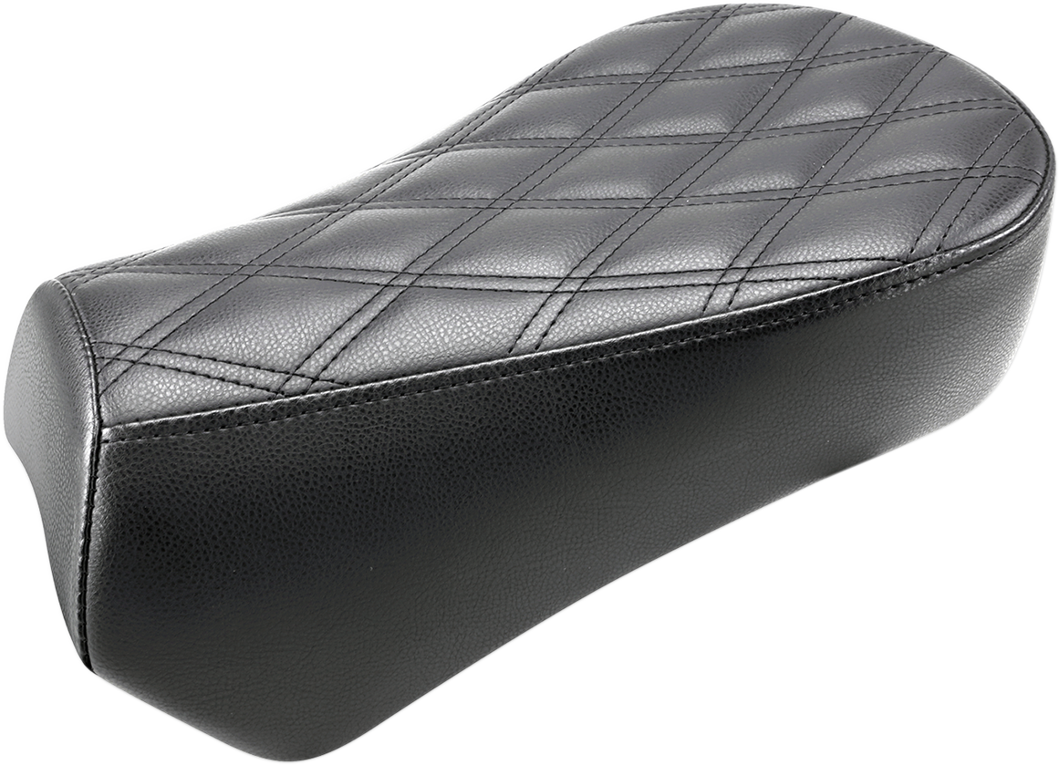 SADDLEMEN Renegade Pillion Pad - Lattice Stitched - Black - Scout Bobber/Rogue '18-'24