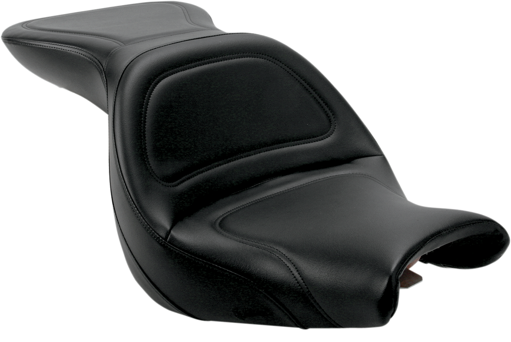 SADDLEMEN Seat - Explorer™ - without Backrest - Stitched - Black - V750 Aero