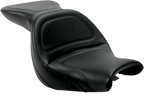 SADDLEMEN Seat - Explorer™ - without Backrest - Stitched - Black - V750 Aero
