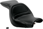 SADDLEMEN Seat - Explorer™ - without Backrest - Stitched - Black - V750 Aero