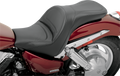 SADDLEMEN Seat - Explorer™ - without Backrest - Stitched - Black - VT1300C