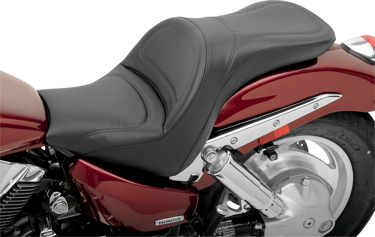 SADDLEMEN Seat - Explorer™ - without Backrest - Stitched - Black - VT1300C