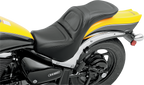 SADDLEMEN Seat - Explorer™ - without Backrest - Stitched - Black - C50