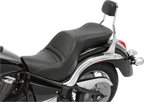 SADDLEMEN Seat - Explorer™ - without Backrest - Stitched - Black - VN900