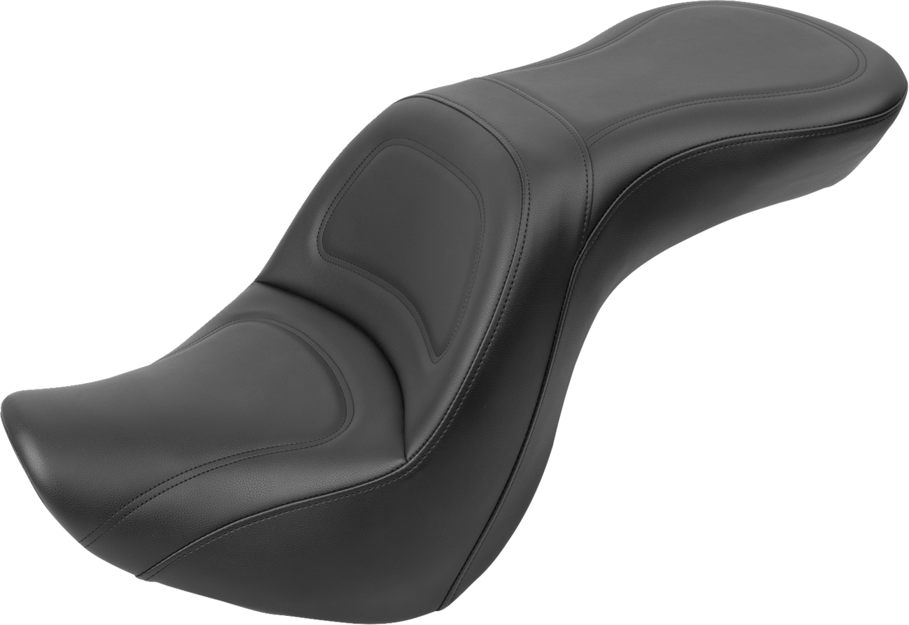 SADDLEMEN Seat - Explorer™ - without Backrest - Stitched - Black - VN900