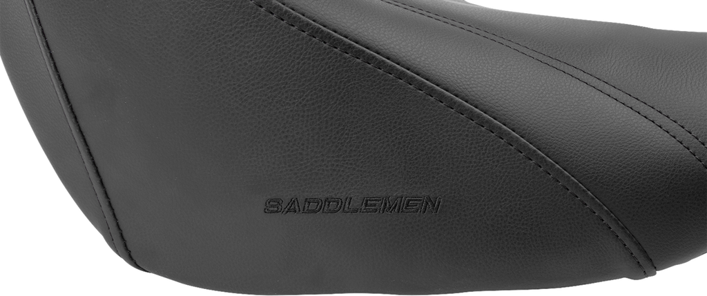 SADDLEMEN Seat - Explorer™ - without Backrest - Stitched - Black - VN900