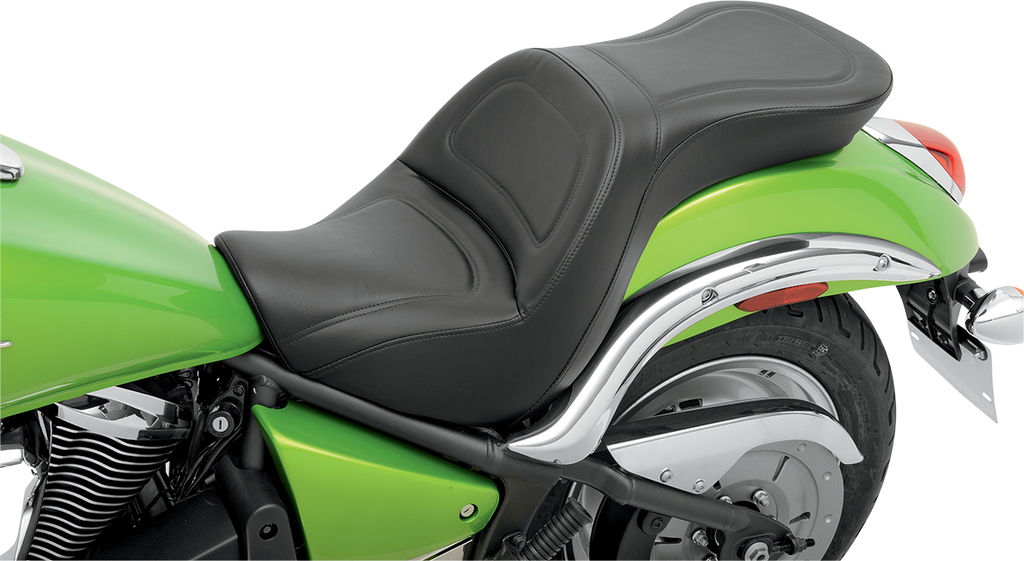 SADDLEMEN Seat - Explorer™ - without Backrest - Stitched - Black - VN900