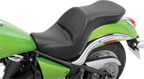SADDLEMEN Seat - Explorer™ - without Backrest - Stitched - Black - VN900