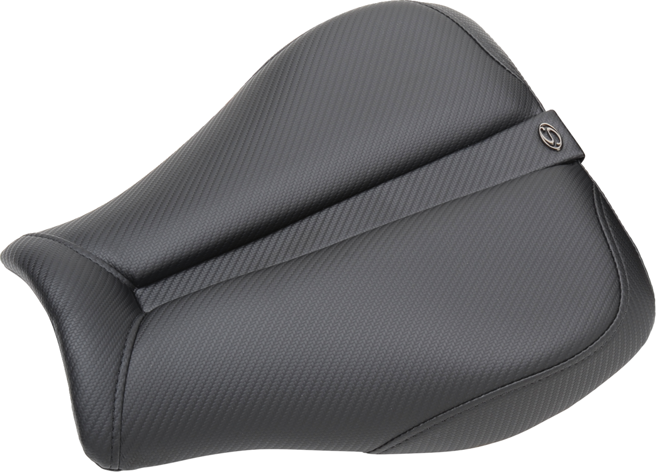 SADDLEMEN Gel Channel™ Track Carbon Fiber Sport Seat - Black - CBR100RR