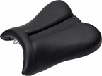 SADDLEMEN Gel Channel™ Track Carbon Fiber Sport Seat - Black - GSXR 600/750