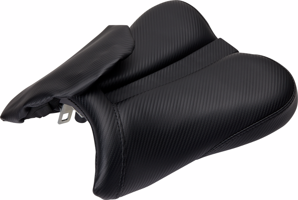 SADDLEMEN Gel Channel™ Track Carbon Fiber Sport Seat - Black - GSXR 600/750