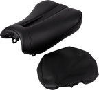 SADDLEMEN Gel Channel™ Track Carbon Fiber Sport Seat - Black - GSXR 600/750