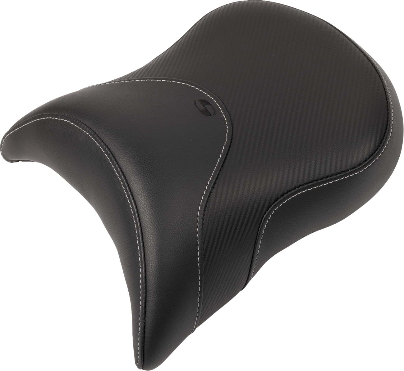 SADDLEMEN Adventure Tour Seat - One-Piece - Standard - Stitched - Black - BMW