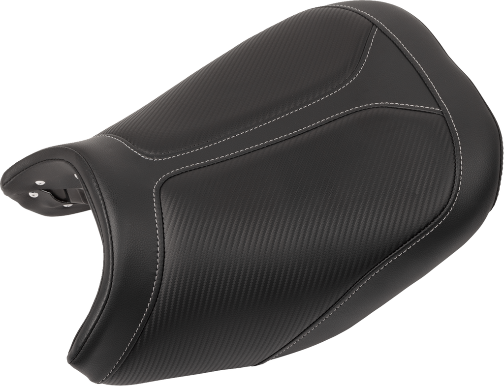 SADDLEMEN Adventure Tour Seat - One-Piece - Standard - Stitched - Black - BMW