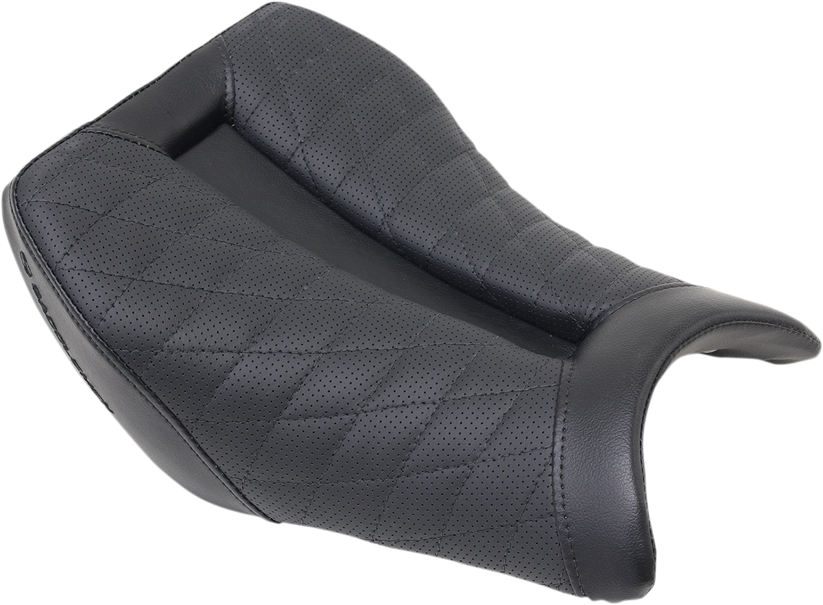 SADDLEMEN Track Seat - Lattice Stitch - Black - S1000RR '12-'18