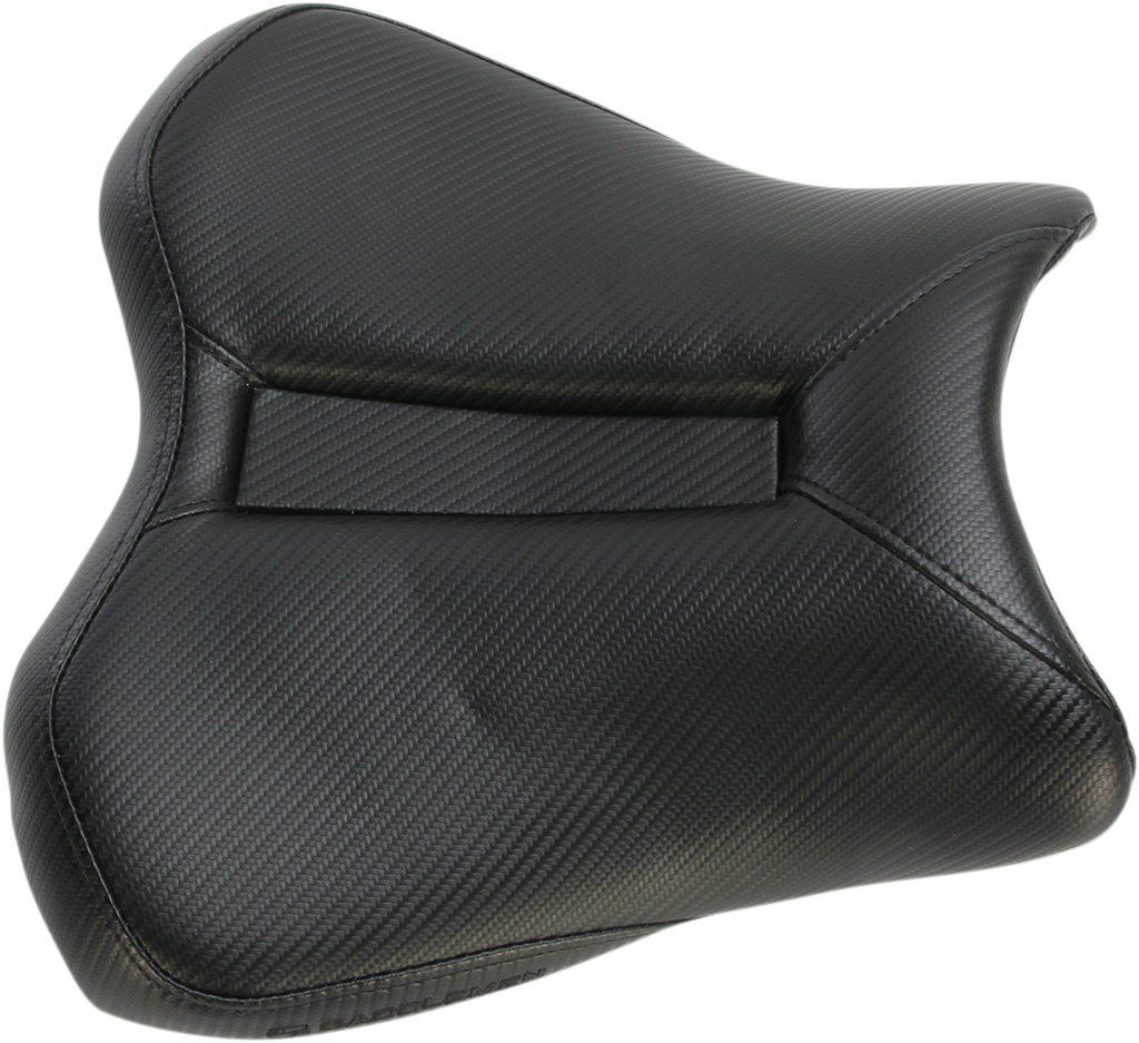 SADDLEMEN Gel Channel™ Track Carbon Fiber Sport Seat - Black - R1