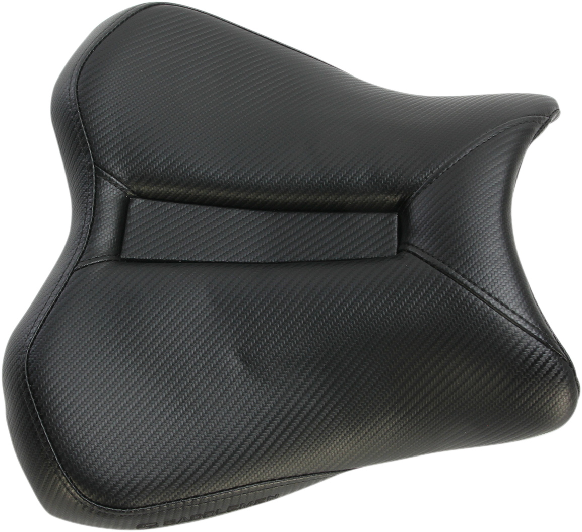 SADDLEMEN Gel Channel™ Track Carbon Fiber Sport Seat - Black - R1