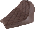 SADDLEMEN Renegade™ Solo Seat - Lattice Stitched - Brown - Scout '18-'24