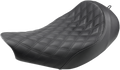 SADDLEMEN Renegade™ Solo Seat - Lattice Stitched - Black - Indian '14-'25