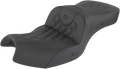 SADDLEMEN Heated Roadsofa™ Seat - Lattice Stitch - w/o Backrest - GL