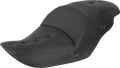 SADDLEMEN Heated Roadsofa™ Pillow Top Seat - Without Backrest - Black