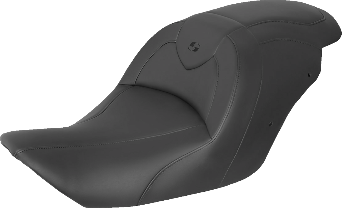 SADDLEMEN RoadSofa™ Seat - without Backrest - Black/Black Stitching - GL1800 '14-'17