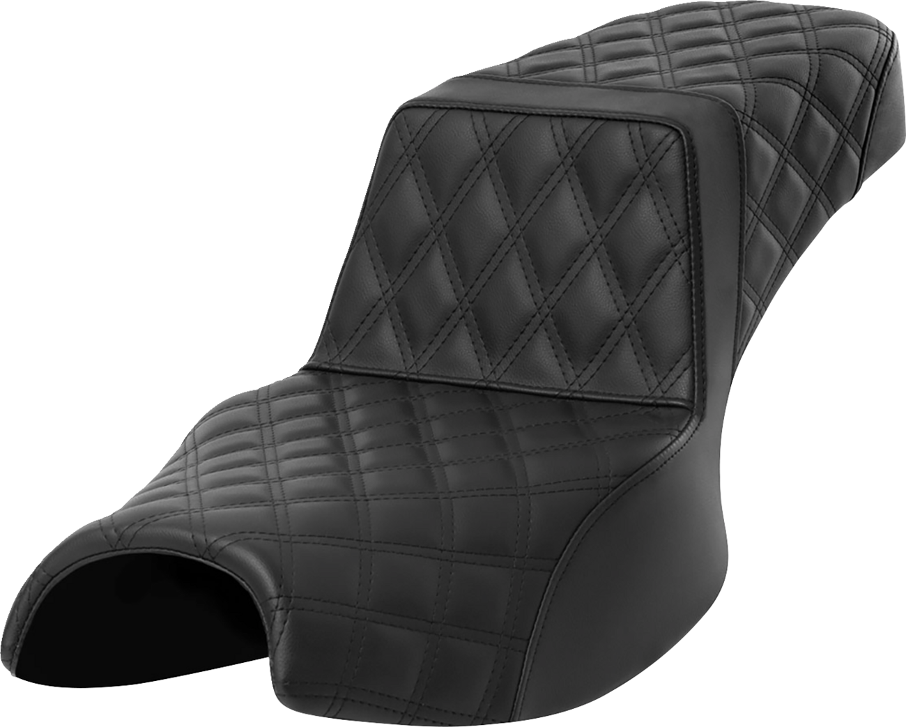 SADDLEMEN Step-Up Seat - Full Lattice Stitch - Extended Reach - Challenger '20-'24