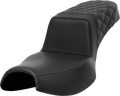 SADDLEMEN Step-Up Seat - Rear Lattice Stitch - Extended Reach - Challenger '20-'24