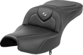 SADDLEMEN Roadsofa™ Seat - Without Backrest - Black - Carbon Fiber - Indian Pursuit '22-'24