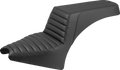 SADDLEMEN Step-Up Seat - Tuck-n-Roll - Black - Indian Scout '25-'26
