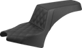 SADDLEMEN Step-Up Seat - Driver Lattice Stitch - Black - Indian Scout '25-'26