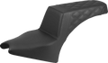 SADDLEMEN Step-Up Seat - Rear Lattice Stitch - Black - Indian Scout '25-'26