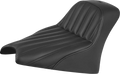 SADDLEMEN Renegade™ Knuckle Solo Seat - Black - Scout '25