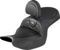 SADDLEMEN Roadsofa™ Seat - Carbon Fiber Inlay - With Backrest - Honda Goldwing '18-'26