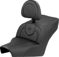 SADDLEMEN Roadsofa™ Seat - Plain - With Backrest - BMW R18 '22-'25