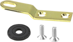 SADDLEMEN Seat Bracket - Gold - 1/4"-28