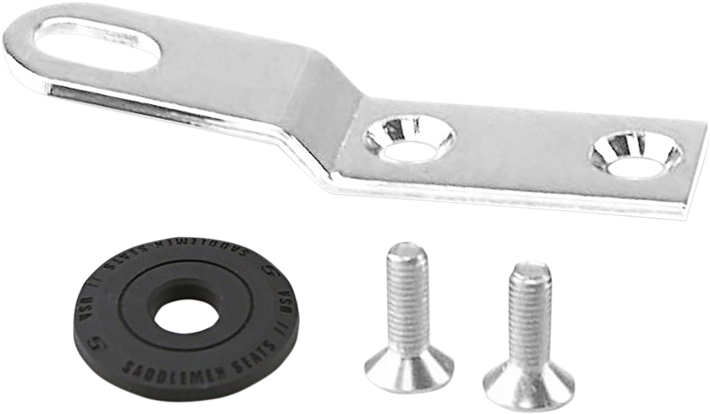 SADDLEMEN Seat Bracket - Chrome - 1/4"-28
