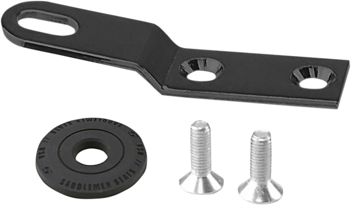 SADDLEMEN Seat Bracket - Black - 1/4"-28