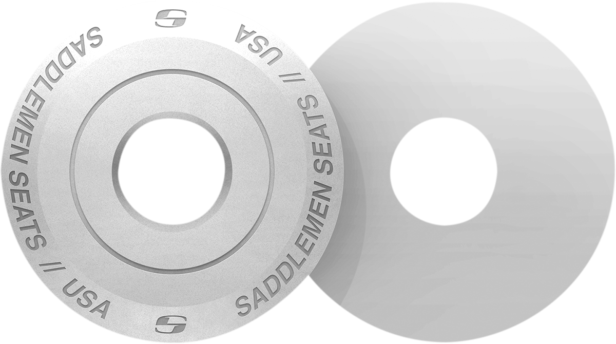 SADDLEMEN Fender Seat Washer - White