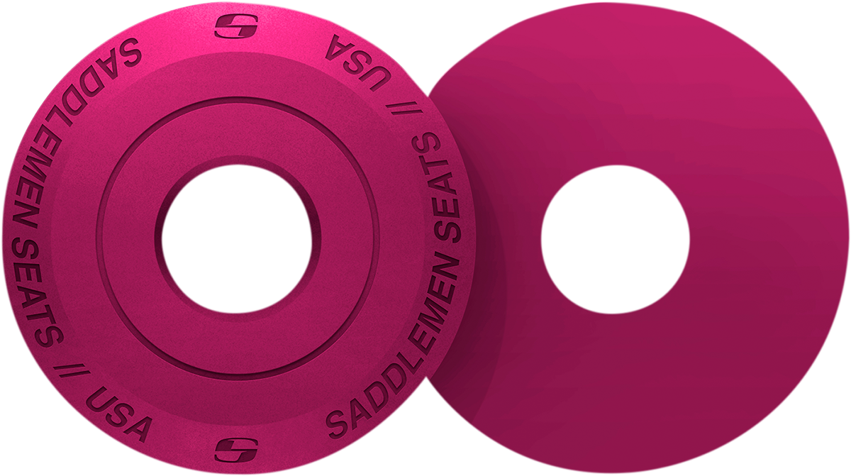 SADDLEMEN Fender Seat Washer - Pink