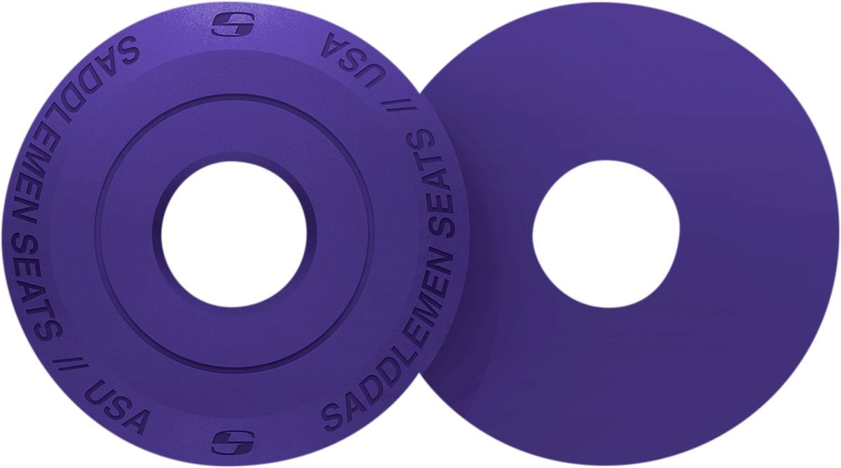 SADDLEMEN Fender Seat Washer - Purple