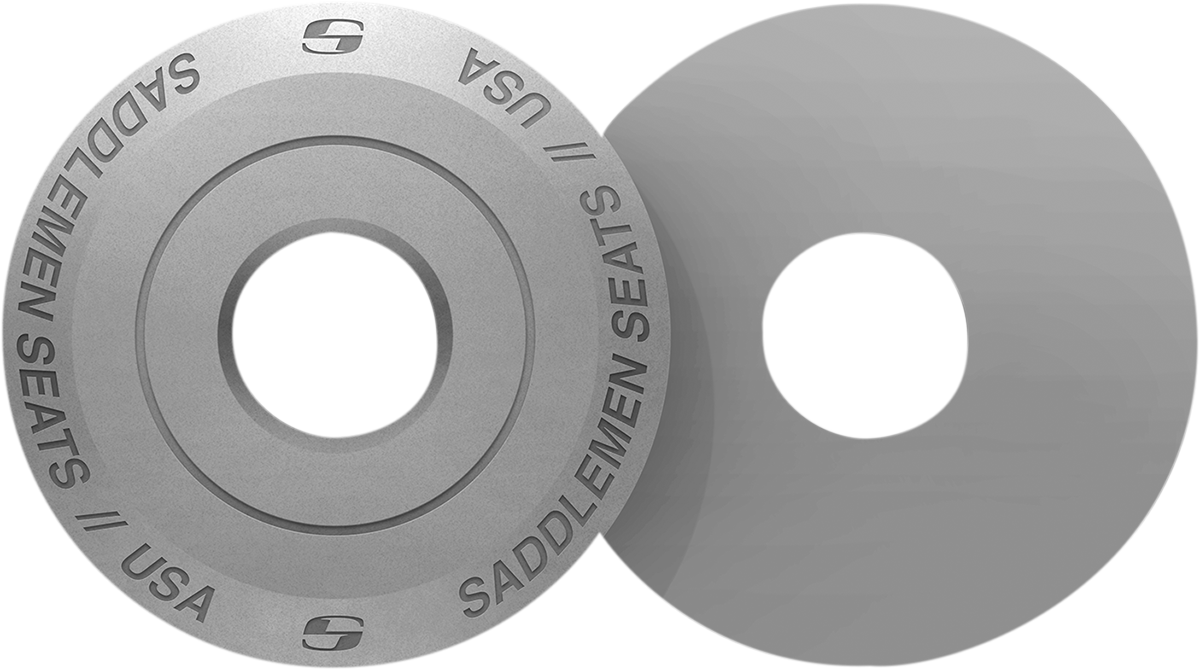 SADDLEMEN Fender Seat Washer - Silver