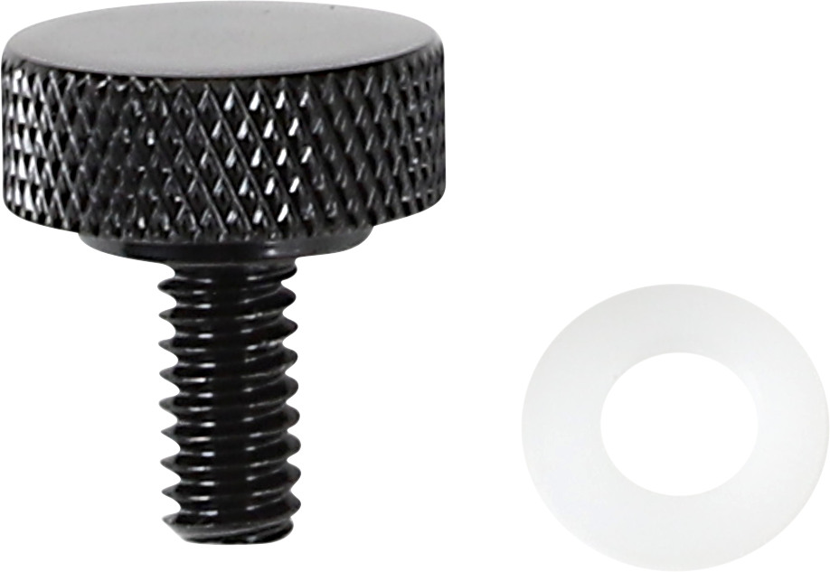 Drag Specialties Knob Blk 1/4-20 Seat