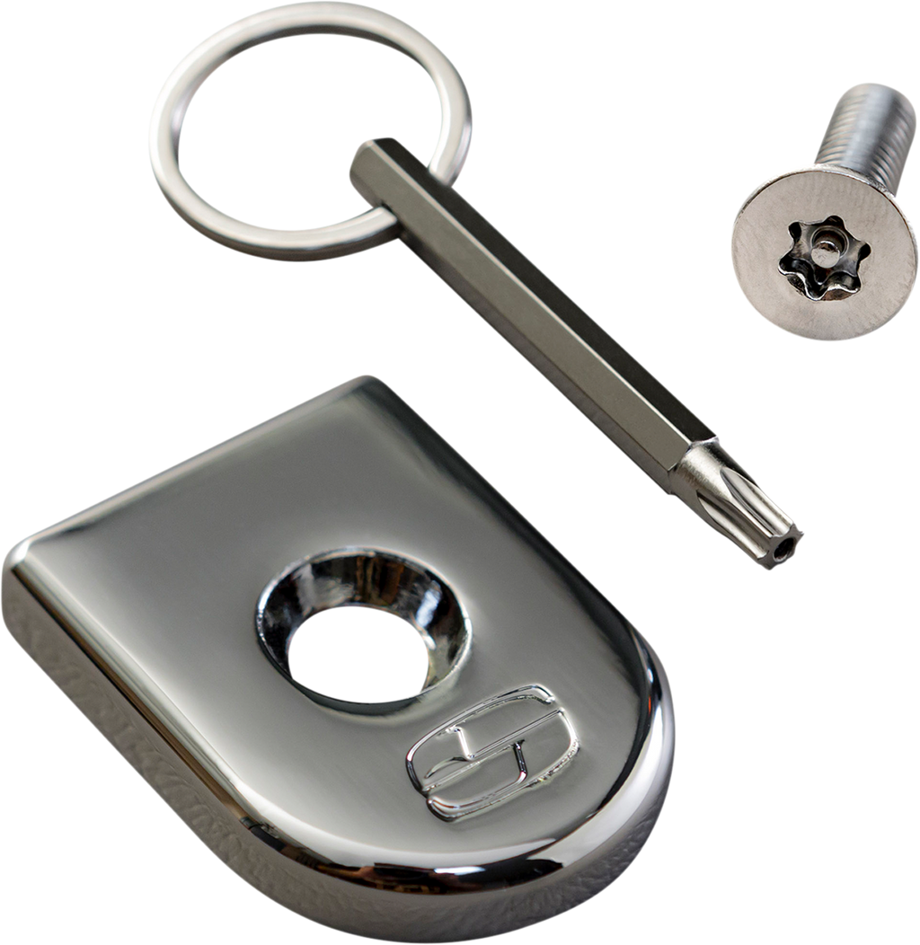 SADDLEMEN Security Seat Screw - Chrome