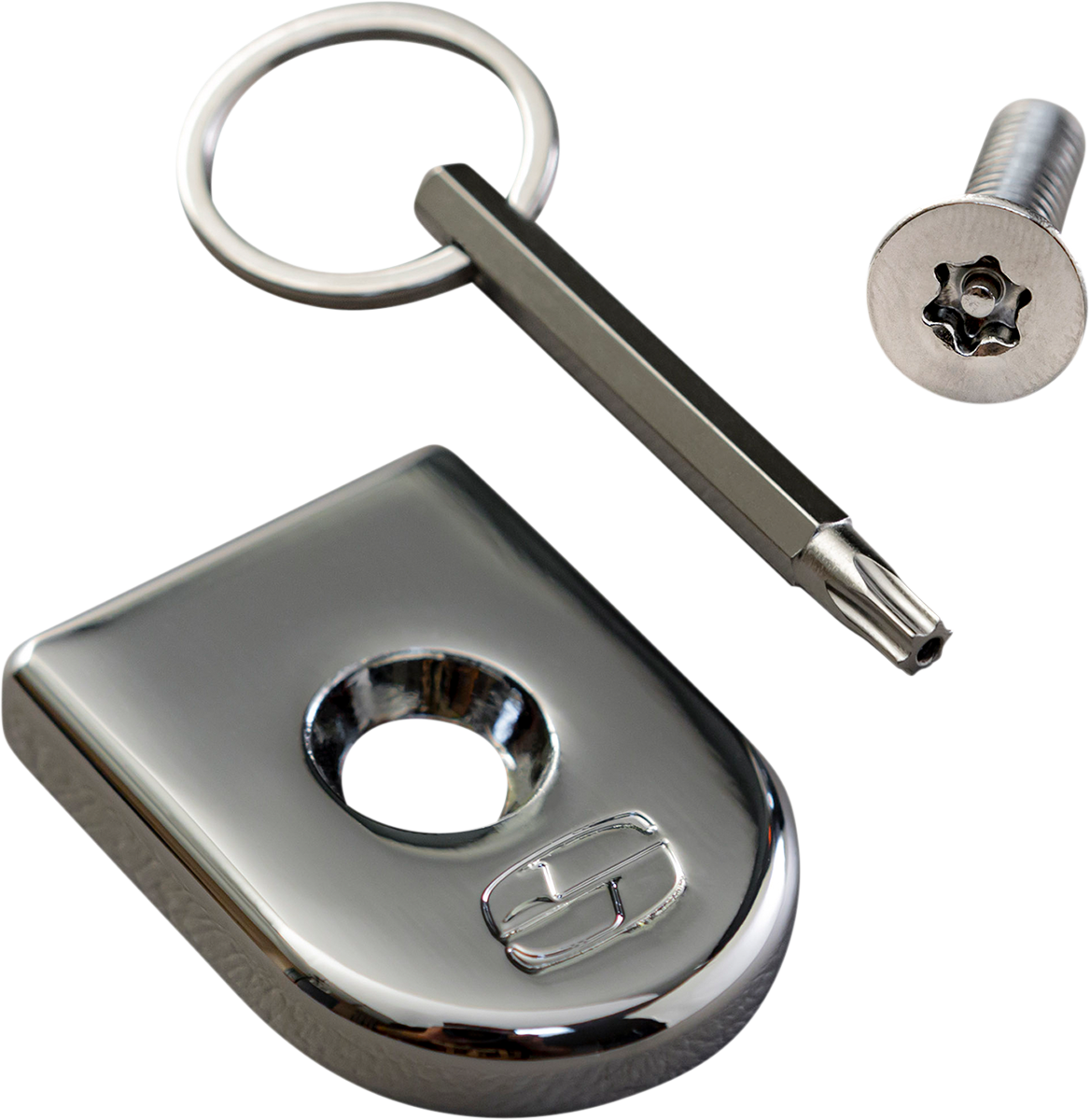 SADDLEMEN Security Seat Screw - Chrome